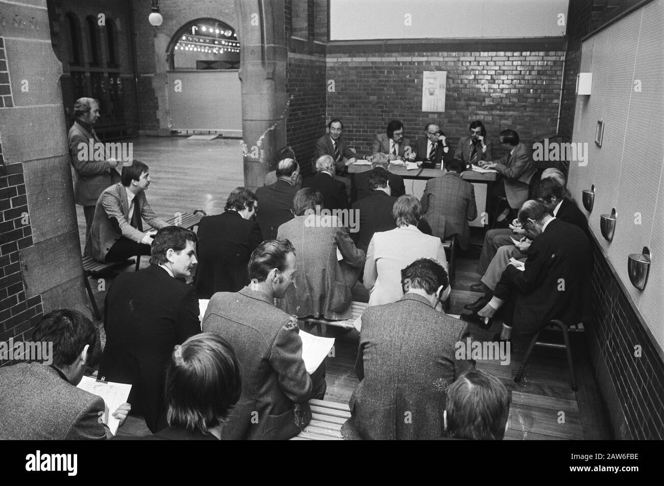 Currency British Pound; List In Amsterdam Koopmansbeurs Data: 9 Marzo 1976 Nome Dell'Istituzione: Koopmansbeurs Foto Stock