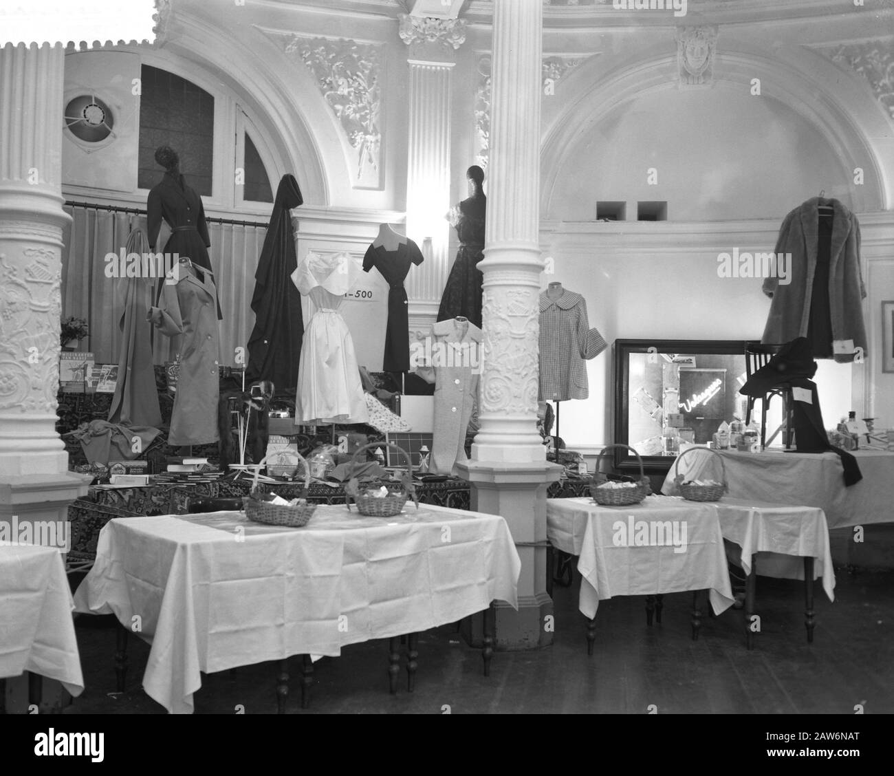 Missione Sig.Ra Driessen Block, Concerto Dovuto Concerto Disaster Data: 8 Febbraio 1960 Parole Chiave: Sale Da Concerto, Disastro, Concerti, Commissioni Persona Nome: Ms. Driessen Block Foto Stock