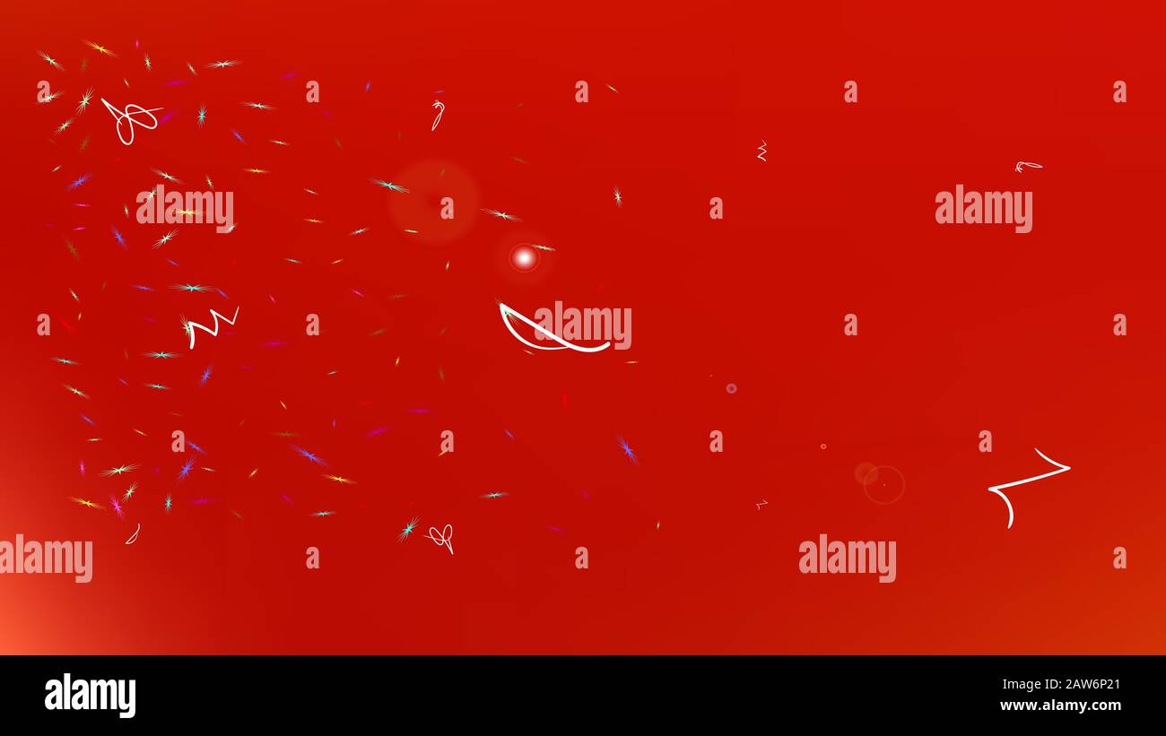 Disegno grafico colorifico usefull. Trama di sfondo, non utilizzata. Nuova fantasia spaziale. Di colore rosso. Un'illustrazione dello sfondo a tema spaziale. Un colorato Illustrazione Vettoriale