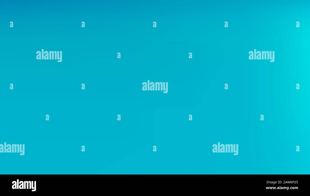 Sfondo della mesh del gradiente astratto di colore ciano. Facile da modificare, immagine vettoriale a colori incontaminata. Pulire il modello di banner. Tessitura ordinaria. Fresco e alla moda Illustrazione Vettoriale