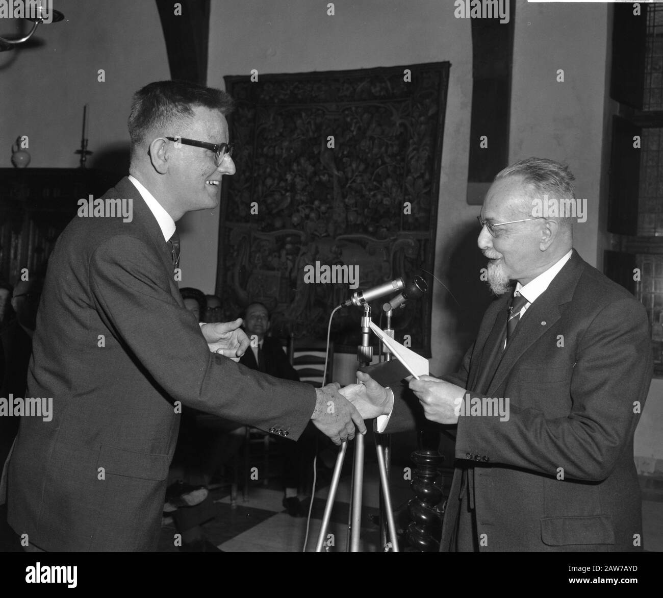 Premio Per Le Critiche Letterarie Kees Fens Data: 4 Aprile 1962 Foto Stock