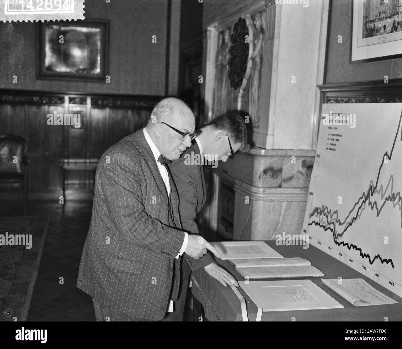 Mercato del lavoro Data: Settembre 9, 1962 Parole Chiave: Scambi Foto Stock