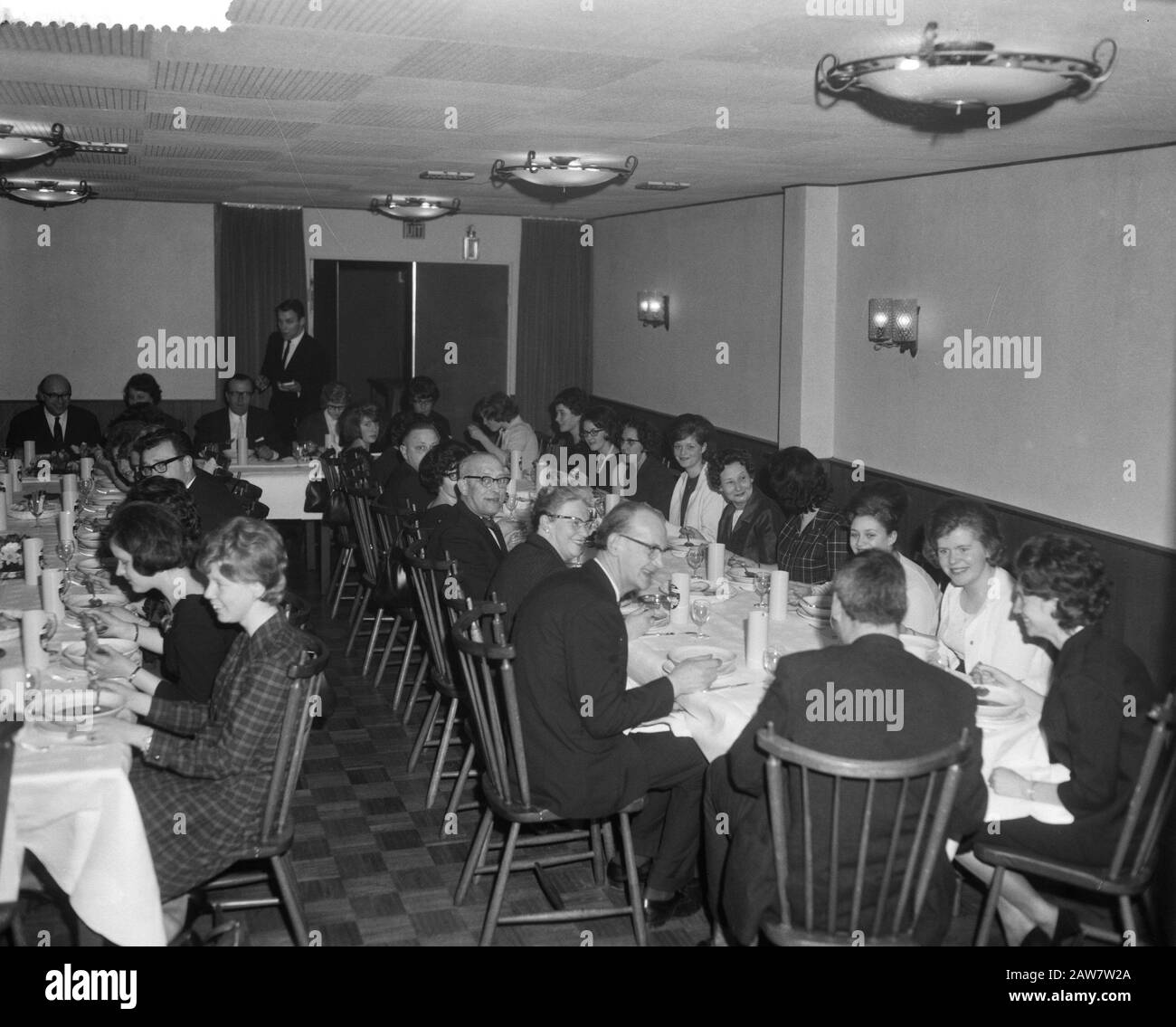 Mission De Gruyter, Dinner Brewers Arms and Show Data: 11 febbraio 1965 Parole Chiave: Dinners, Show Institution Nome: De Gruyter Foto Stock