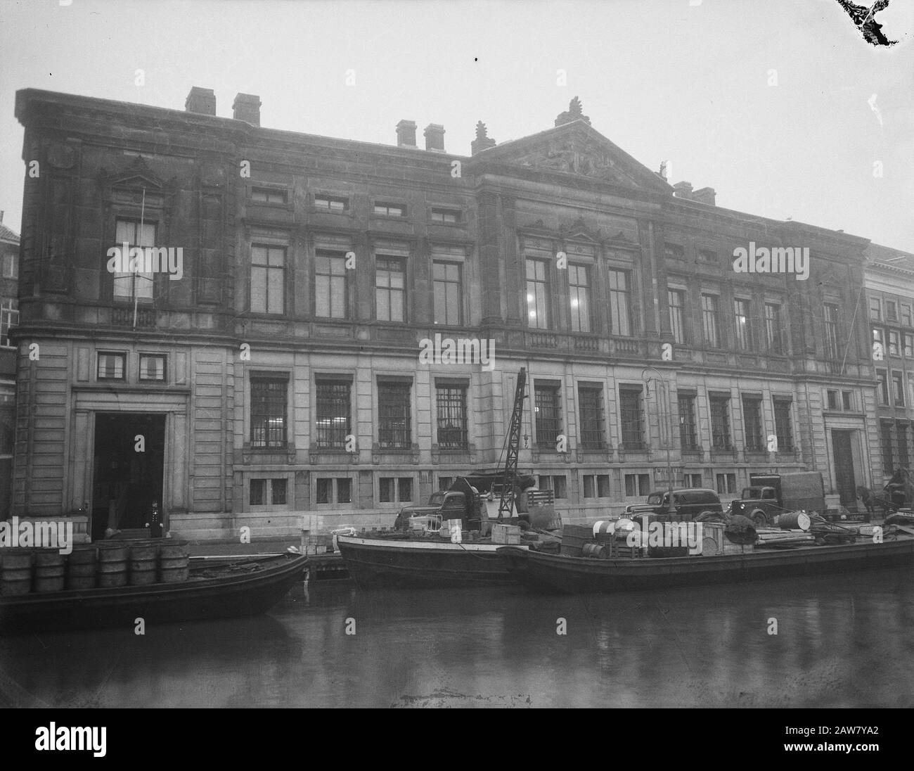 Olanda Bank / Amsterdam Data: 15 Dicembre 1949 Località: Amsterdam, Noord-Holland Foto Stock