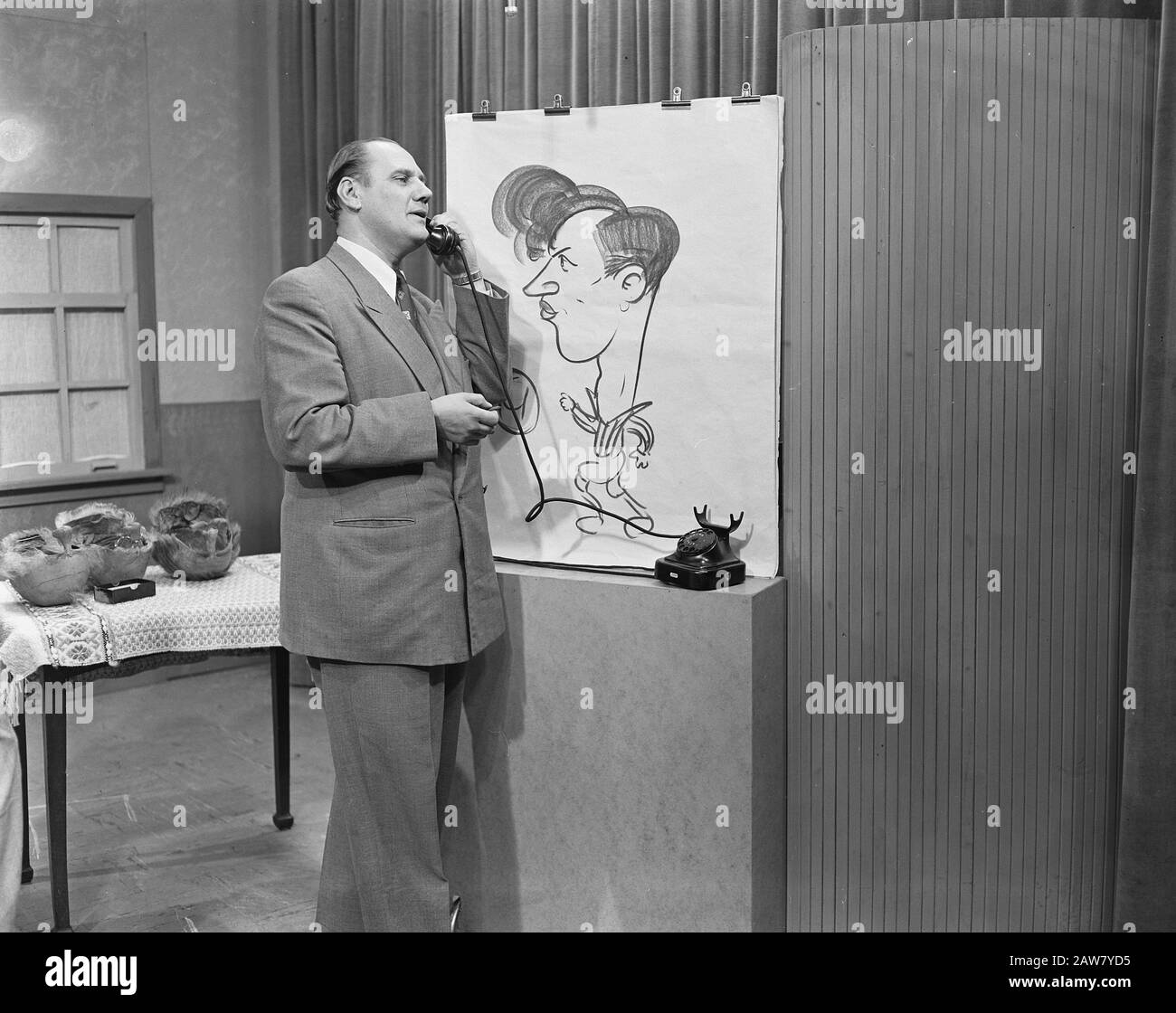 Ncrv Tv Roland Wagter Data: 12 Ottobre 1951 Nome Persona: Wagter, Roland Institution Nome: Ncrv Foto Stock