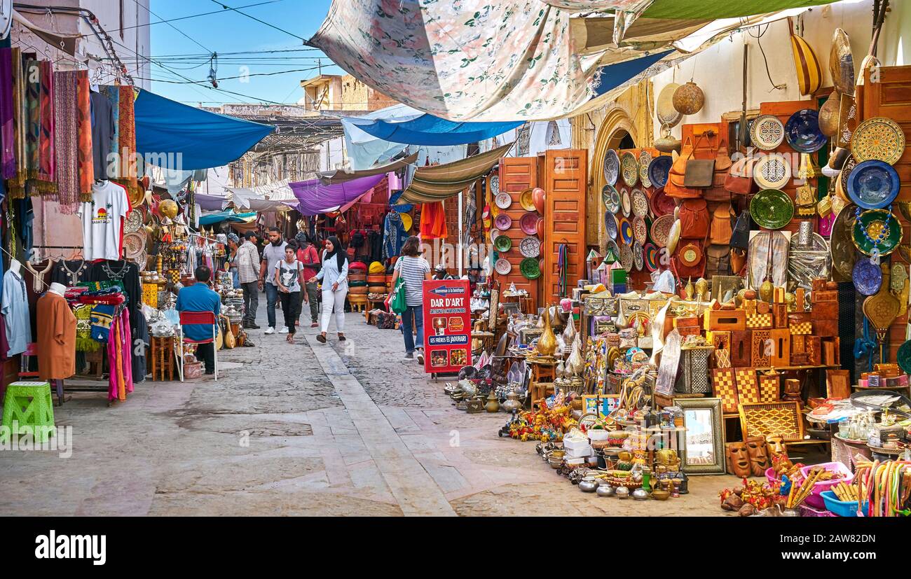 La Medina di Rabat, Marocco Foto Stock