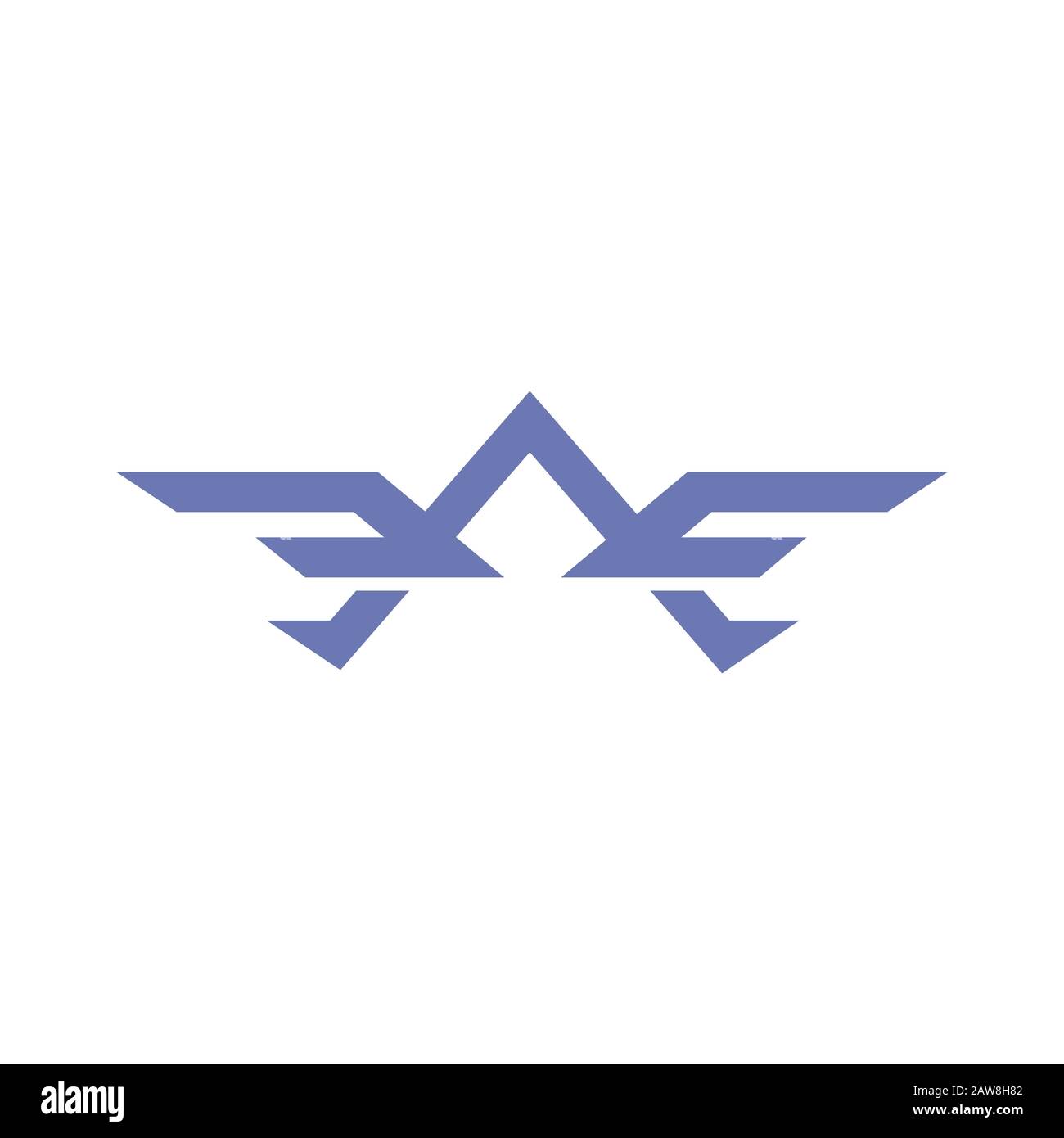 disegno vettoriale lettera iniziale ae o logo ea Illustrazione Vettoriale