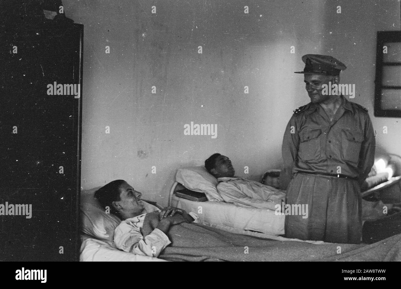 Visita Generale Di Ispezione H.j. Kruls By Indonesia Data: Maggio 1947 Località: Indonesia Indie Orientali Olandesi Foto Stock