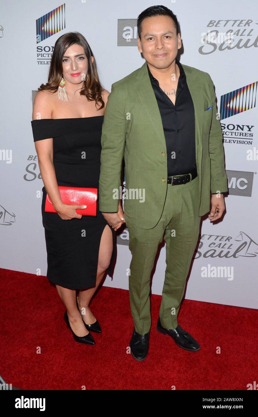 Los Angeles, California. 5th Feb, 2020. Geremia Bitsui agli arrivi per CHIAMARE MEGLIO SAULO Season 5 Premiere, l'ARCLIGHT Hollywood, Los Angeles, CA 5 febbraio 2020. Credito: Priscilla Grant/Everett Collection/Alamy Live News Foto Stock