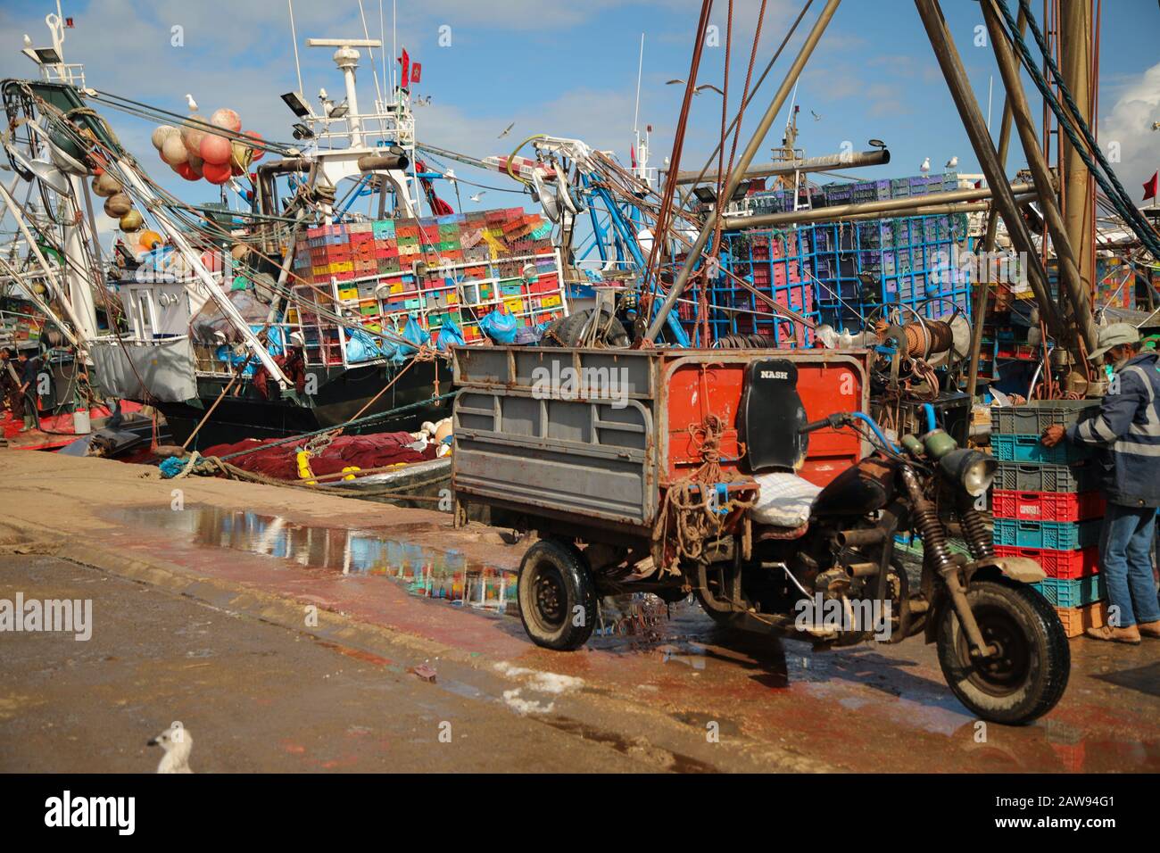 Essaouira, Marocco Foto Stock