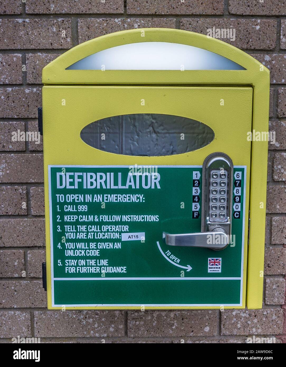Defibrillatore Foto Stock