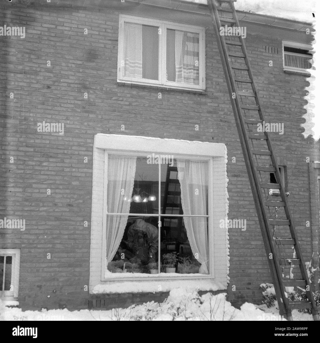 Esame del camino Data: 24 gennaio 1958 Parole Chiave: Ricerca Chimneys Foto Stock