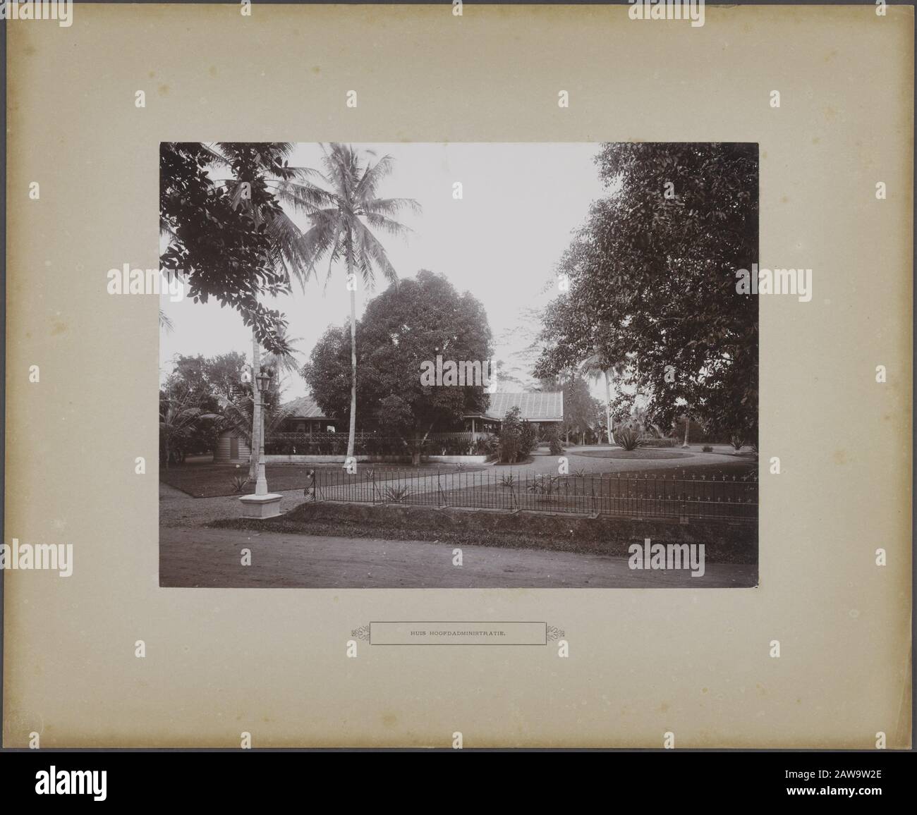 Deli Company: Ritratti di gruppo e ritratti Ritratto di Dr. A. Feykema Foto Stock