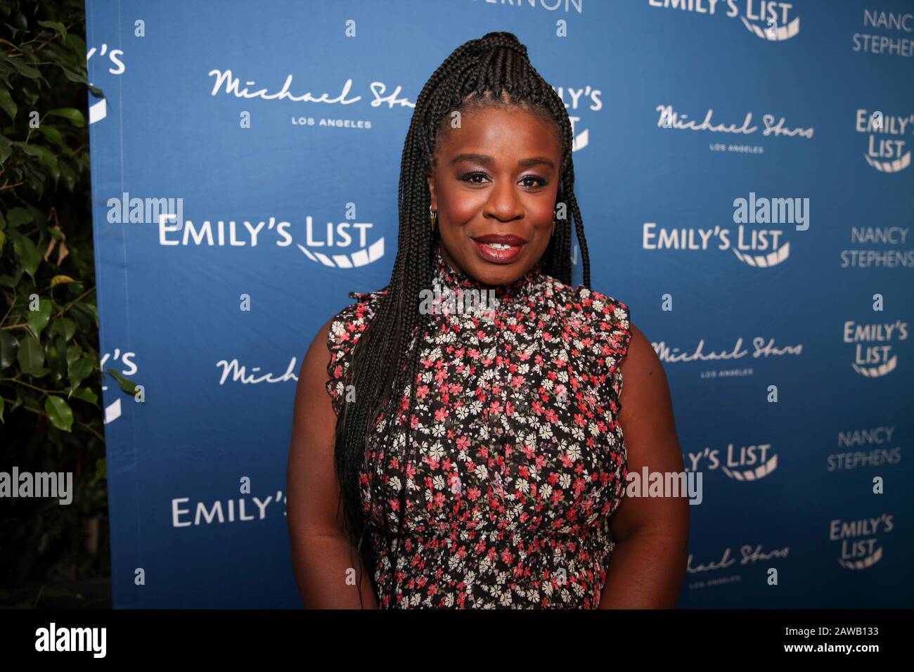 L'attore Uzo Aduba partecipa alla discussione del panel DI EMILY's List Pre-Oscars intitolata "Definizione delle donne" il 4th febbraio 2020 a Los Angeles, California. Foto Stock
