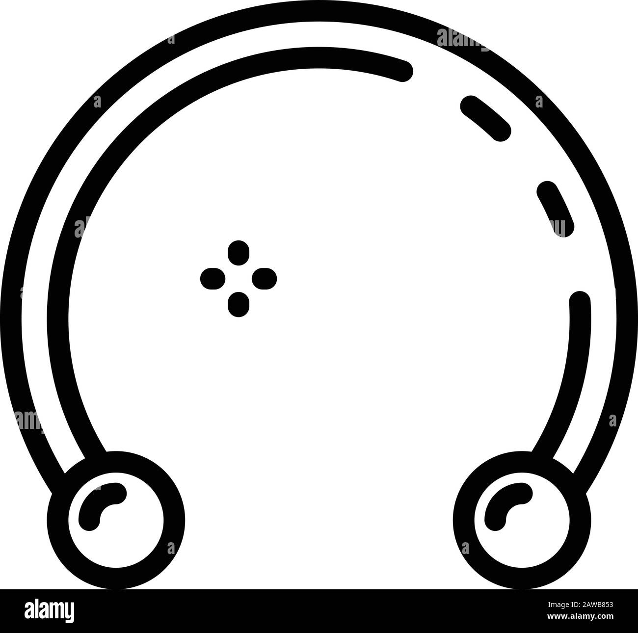 Icona di perforazione della superficie, stile del contorno Illustrazione Vettoriale Icona di perforazione della superficie, stile del contorno Illustrazione Vettoriale