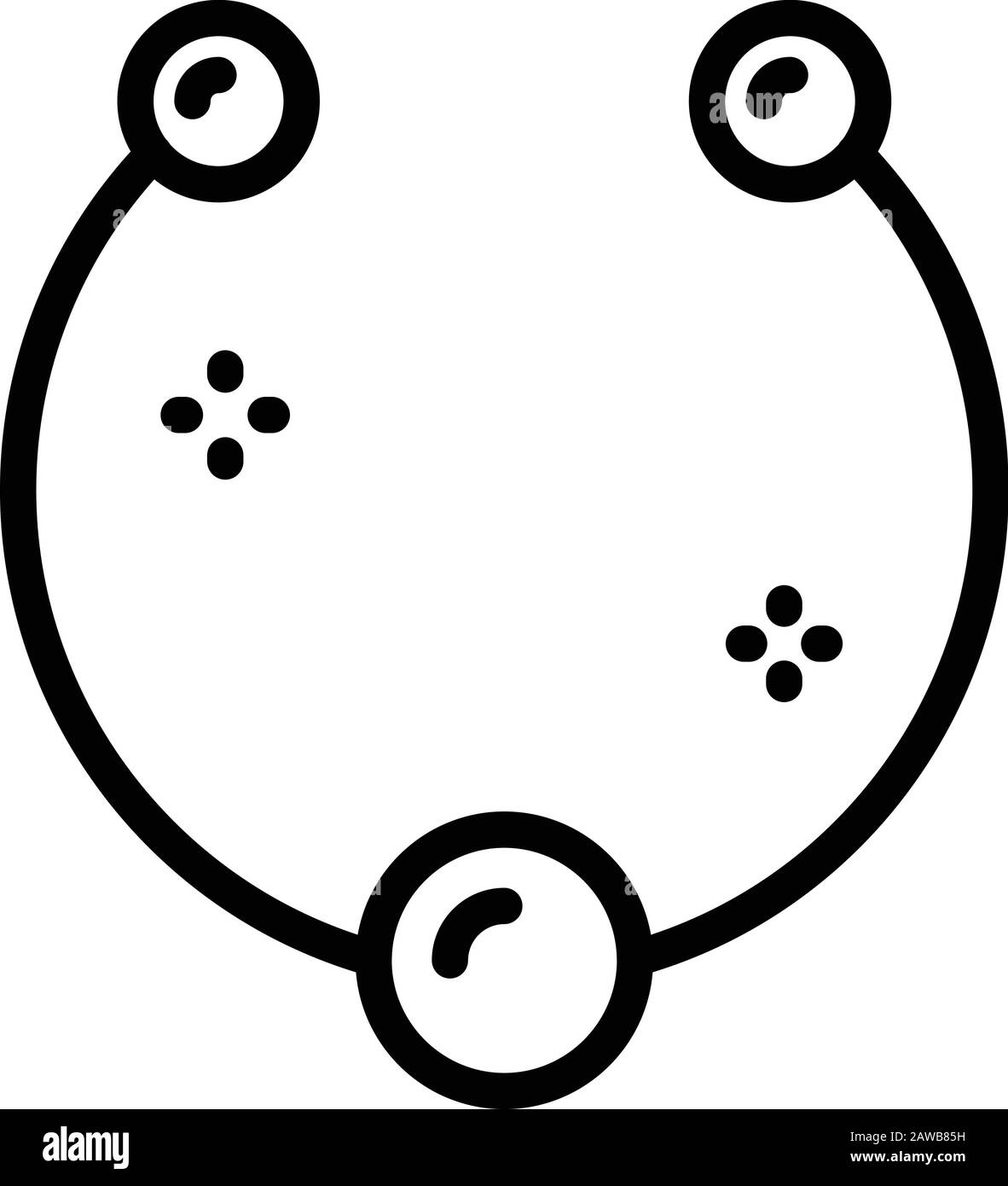 Icona attrezzatura di perforazione, stile di contorno Illustrazione Vettoriale Icona attrezzatura di perforazione, stile di contorno Illustrazione Vettoriale