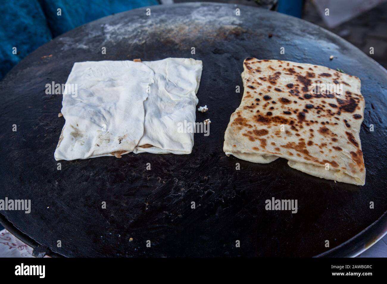 Il cibo turco famoso è gozleme Foto Stock