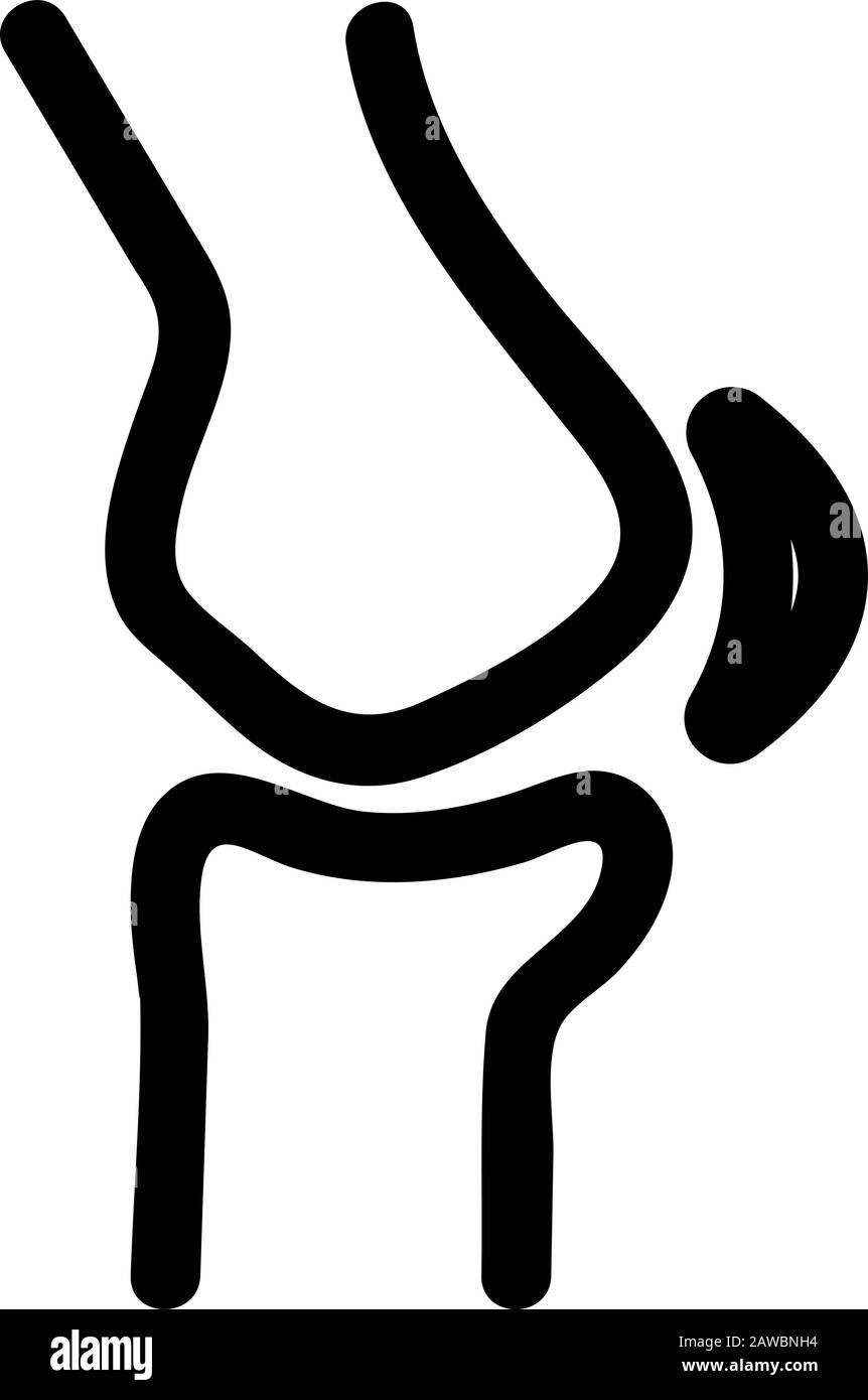 vettore icona tendone stretching. Illustrazione del simbolo del contorno isolato Illustrazione Vettoriale