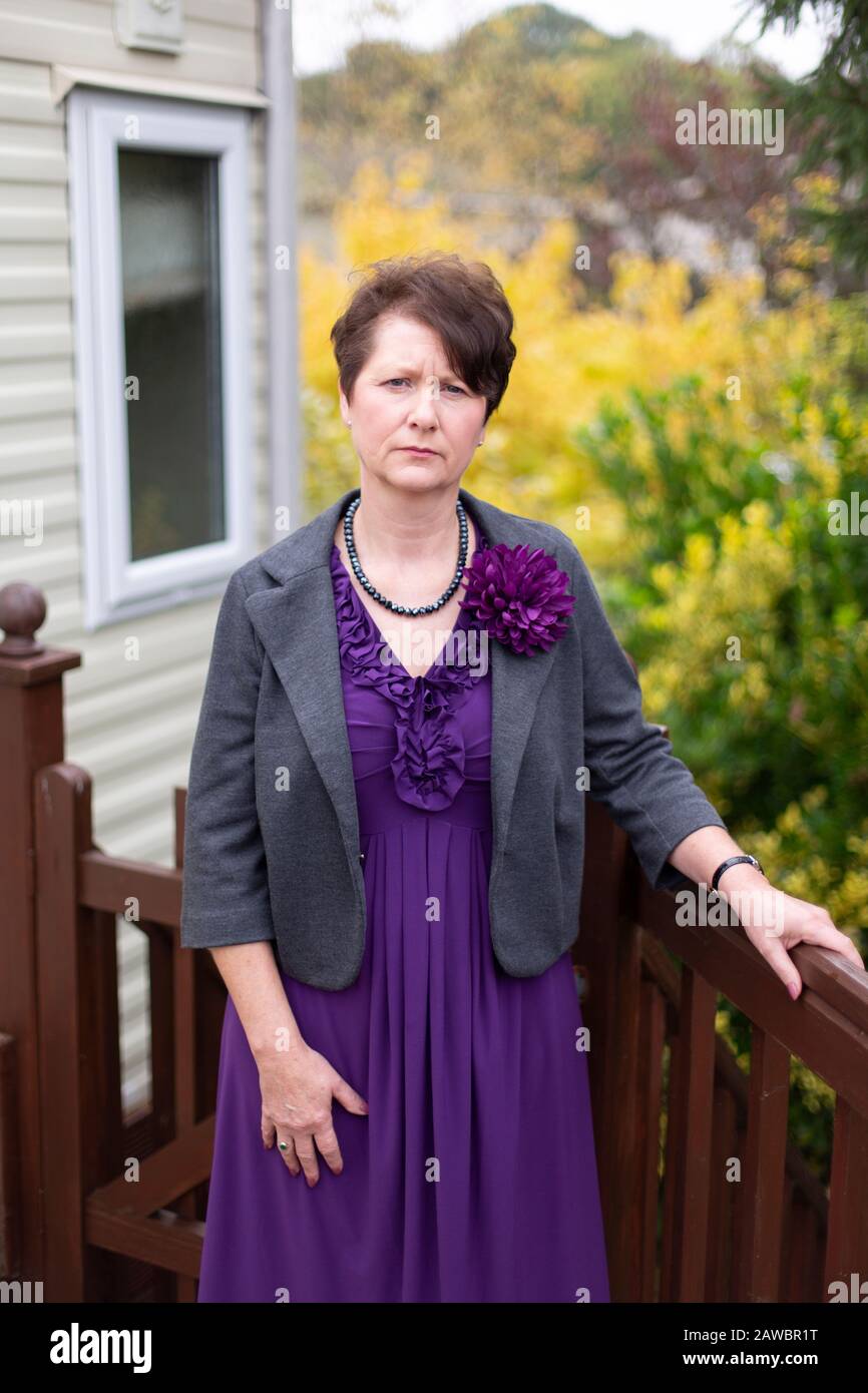 Julie Bailey, che ha formato l'organizzazione Cure The NHS. Foto Stock