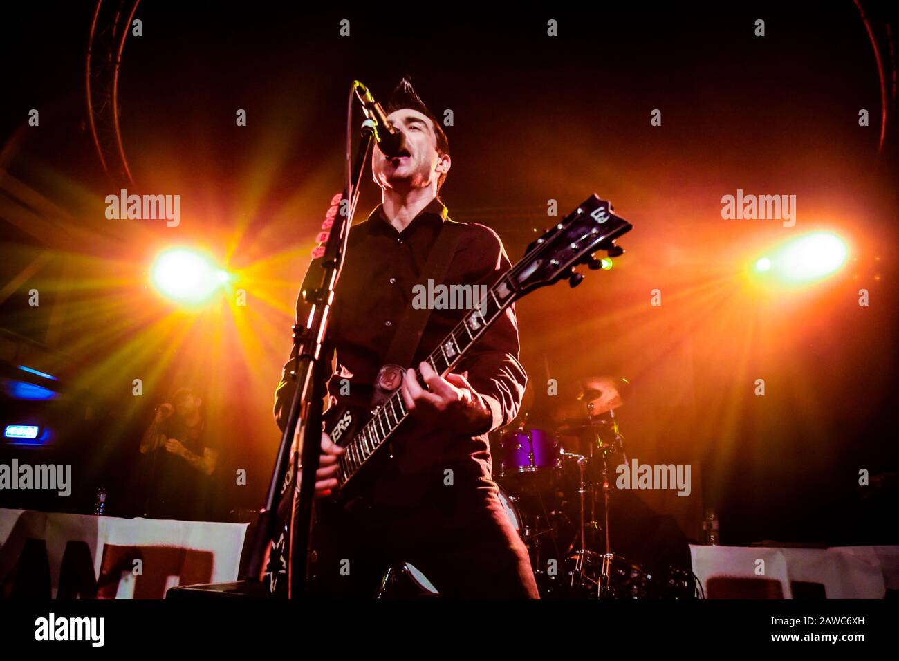 Anti-Flag, The Garage, Glasgow, 7 Febbraio 2020 - © Allan Maxwell Foto Stock