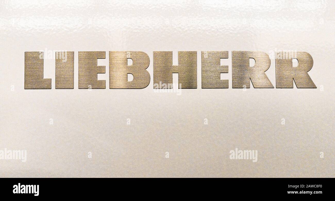 Logotipo Della Liebherr Gmbh Foto Stock