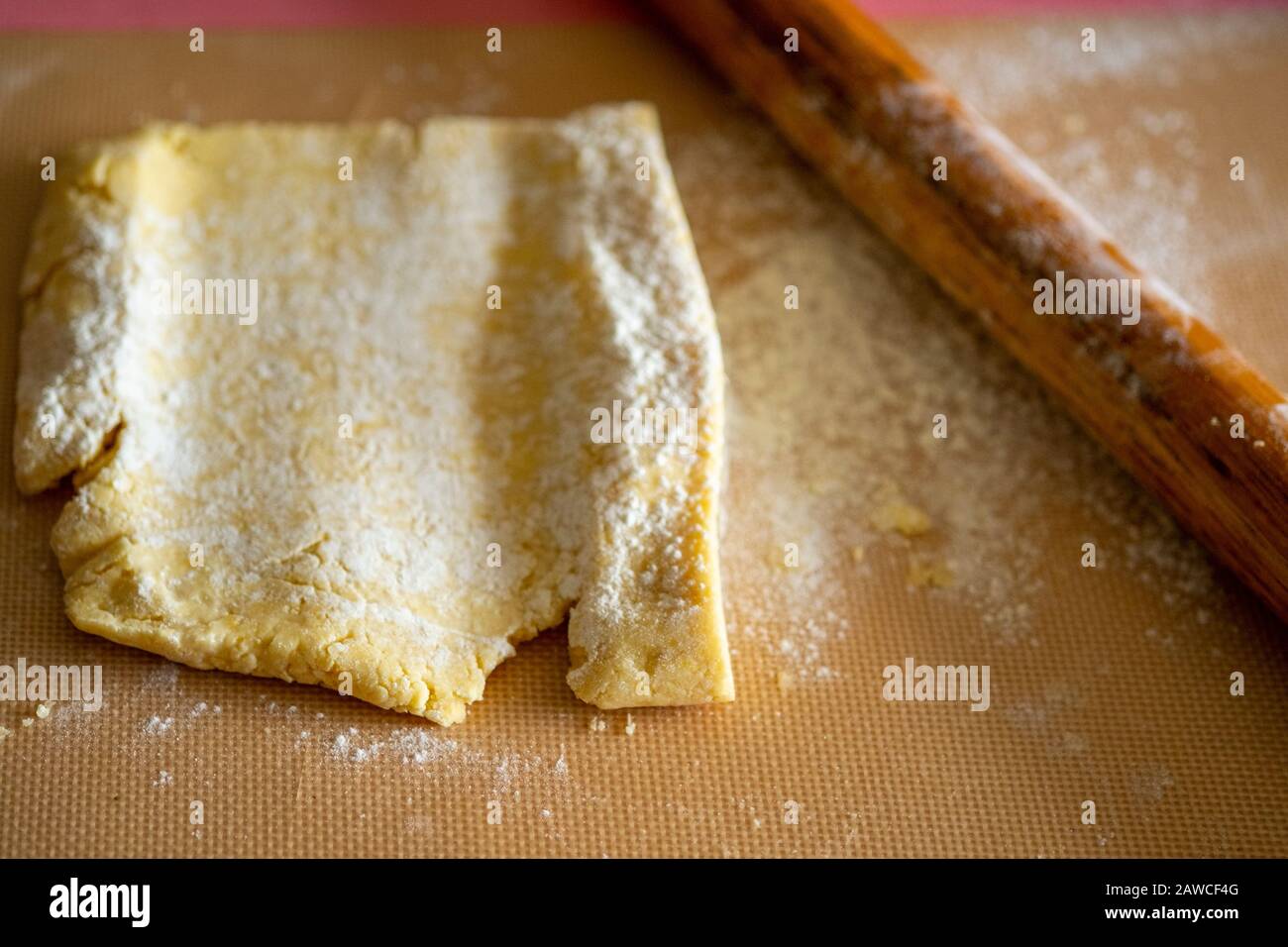 Pasta frolla Foto Stock