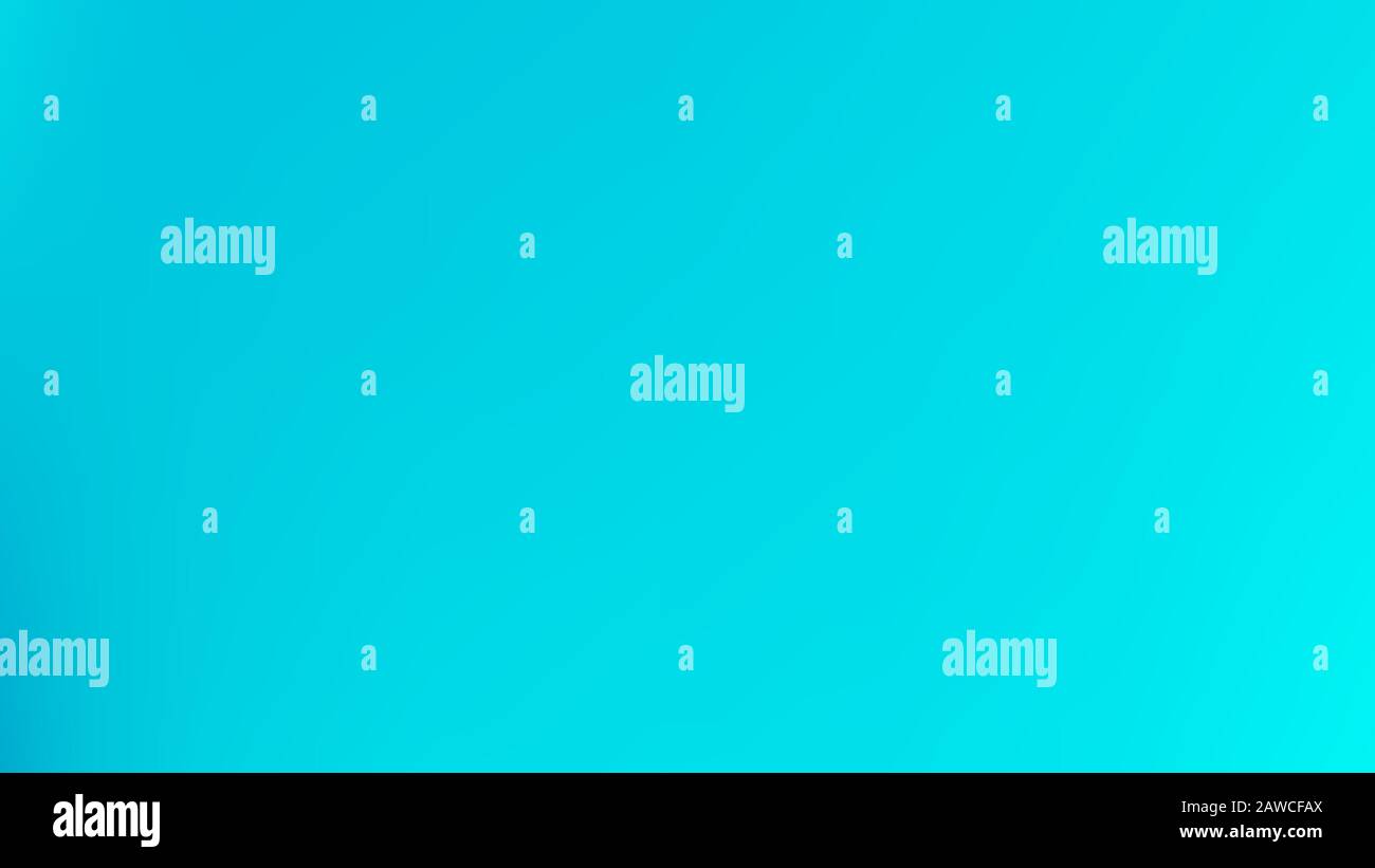 Sfondo della mesh del gradiente astratto di colore ciano. Fantasia trendy recente. Modello banner originale. Facile da editare immagine vettoriale a colori breezy. Magia Illustrazione Vettoriale