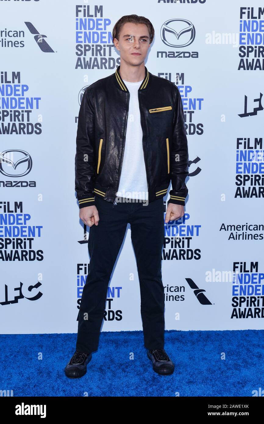 Santa Monica, California, Stati Uniti. 08th Feb 2020. Santa Monica, California, Stati Uniti. 08th Feb 2020. Santa Monica, California, Stati Uniti. 08th Feb, 2020. Chris Galust che cammina sul tappeto rosso al 35th Annual Film Independent Spirit Awards tenutosi a Santa Monica, California l'8 febbraio 2020. (Foto Di Anthony Behar/Sipa Usa) Credit: Sipa Usa/Alamy Live News Credit: Sipa Usa/Alamy Live News Credit: Sipa Usa/Alamy Live News Foto Stock