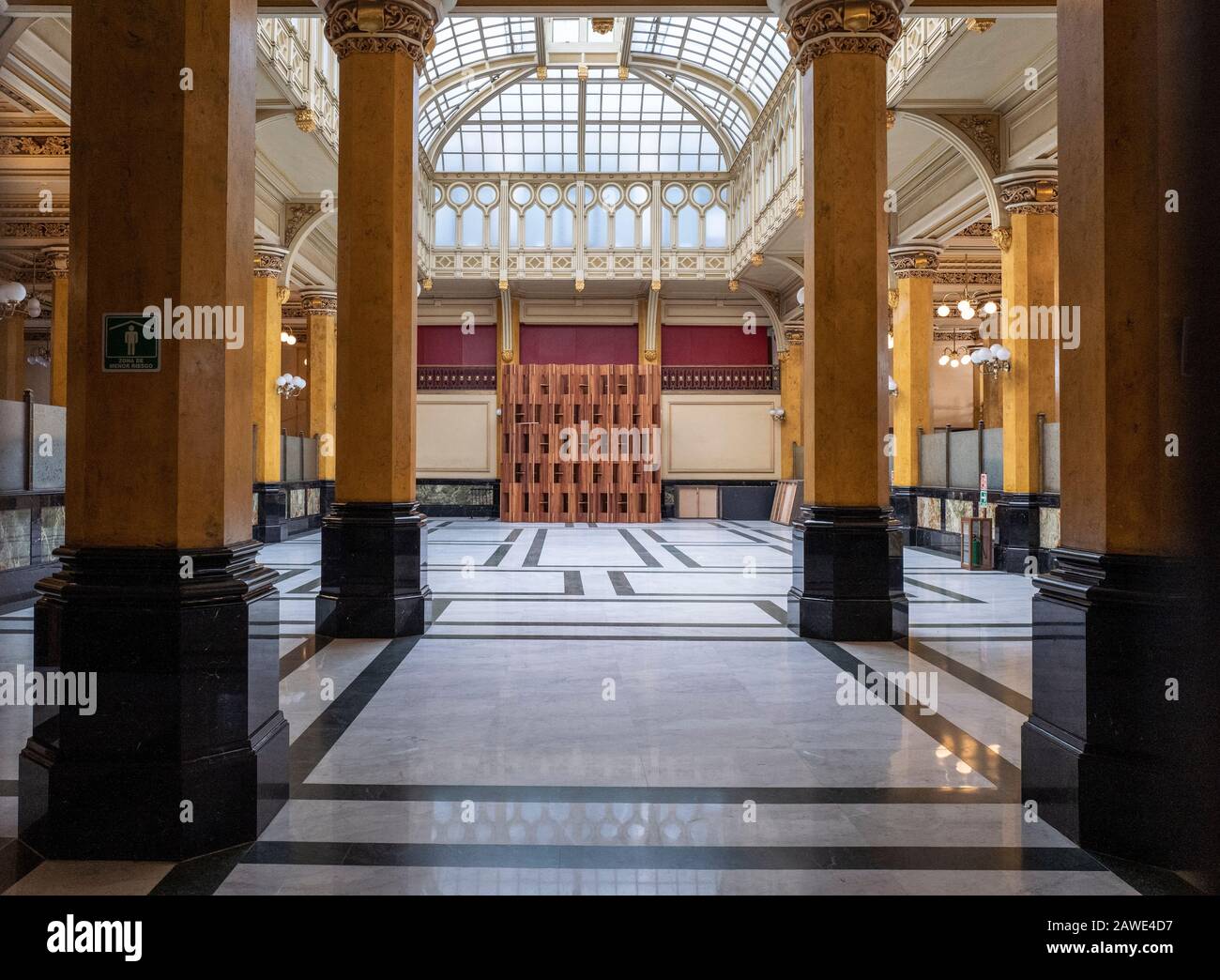 Palacio de Correos de Mexico ufficio postale della città vecchia a Città del Messico, Messico Foto Stock