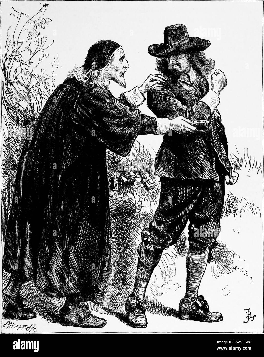 Il progresso del pellegrino, da questo mondo a quello che verrà . e io:)sono arrivato a queste tre cose: 1. Se diventerei uno di loro?* 2. O torna fromwhence sono venuto? C. O morire sul posto? Al primo ho risposto, ero stato atrue uomo una lunga stagione, e quindi non poteva essere previsto che ora castin mio sacco con ladri. Poi hanno chiesto che cosa dovrei dire al secondo. Così Itold loro che il posto da dove sono venuto, se non ho trovato l'merce là,.i non aveva abbandonato affatto; ma, trovandolo del tutto inadatto a me, e veryunprofittevole per me, i fors Foto Stock