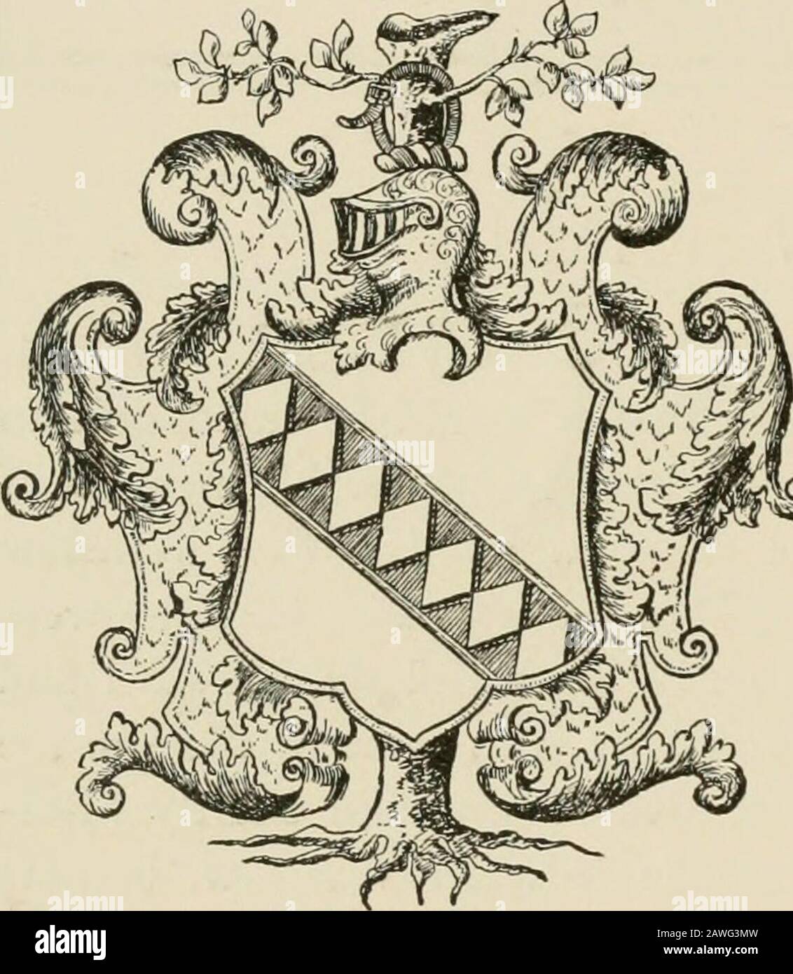 Annali del Sinnott, Rogers, Coffin, Corlies, Reeves, Bodine e famiglie alleate . g il suo periodo di sviluppo. Venendo al capo magis-tracy nel 1633, scoprì che le dispute adsorte con gli olandesi a New York ricochiavano il commercio con gli indiani del fiume Connecticut. La colonia del Massachussets declinando di unirsi nella creazione di un trading-post sul fiume. GovernorWinslow ha spedito una nave, che è andato un miglio oltre il forton olandese il sito di Hartford, e ha eretto la prima casa nel Connecticut. In1635 salpò per l'Inghilterra per difendere Plymouth e Massachussets contro Th Foto Stock