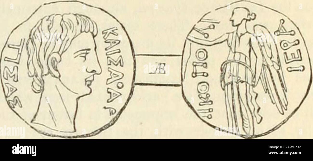 Dizionario della geografia greca e romana. Fepeirus. Più a nord, ai piedi di una serie di colline, sono i resti del grande teatro, che è l'oggetto mostruoso tra le rovine. È uno dei migliori teatri romani preseTed in esistenza. Il diametro di Thetotal è circa 300 piedi. La scena è lunga 120feet e profonda 30. Ci sono 27 file di sedili in tre divisioni. Dal retro del teatro sorge la collina di Mihhalitzi, che fu senza dubbio il sito della tenda di Augusto prima della battaglia di zio. Vicino al teatro ci sono i tiieruins dello stadio, che era circolare ai bothends Foto Stock