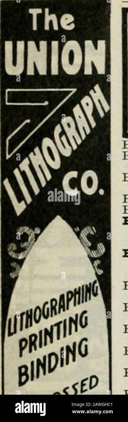 Crocker-Langley San Francisco directory per l'anno che inizia .. . eter W, r 4330, 17th Braas & Kuhn (Peter W Braas andRickard Kuhn) lavoro di mulino. 28 Cari-nati BRAASCH A J CO (Inc) A J Braaschpres, J Kennedy sec, dlrs stufe andtinware, gamme (francese) mobili, stoviglie e oggetti da cucina, tappeti, tovaglie d'olio, stoviglie e bicchieri, 3186-3192Mission, tel Market 1396 Braasch Albert J, pres A J Braasch Co(Inc) r San Mateo Braasch Fiederick S, 26. Vedi Braesch Braash August, Blksmith. R 344 Utah Brabant Joseph A, Iron Wkr. R 2820 Har-rison Brabant R. argentsmith Shr Foto Stock