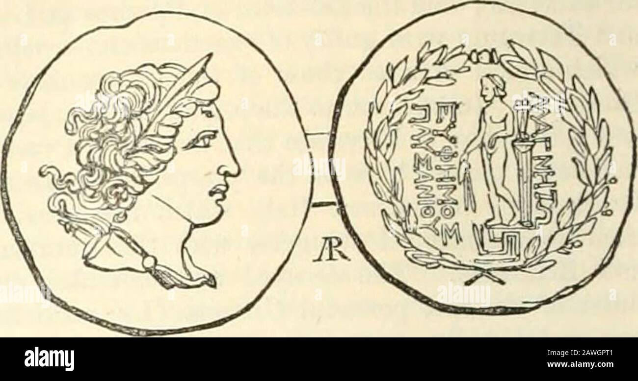 Dizionario della geografia greca e romana . .), è stato costruito dall'architectHermogene.s, in stile ionico. Al tempo dei Piomans, JIagnesia fu aggiunta al regno di Pergamo, dopo che Antioco era stato guidato verso est oltre il monte Taunis. (Liv. Sxxvii. 45, xxxviii.13.) Dopo questo tempo la città sembra aver decaduto, e raramente si parla, anche se è ancora notedby Pliny (v. 31) e Tacito (Ann. IV. 55).liierocles (p.. 659) la classifica tra i vescovati dell'Asia, e documenti successivi sembrano implicare che in un tempo reale portava il nome di Maeandropolis. (Concil.Constantin. III. Pag. 666.) l'esisten Foto Stock