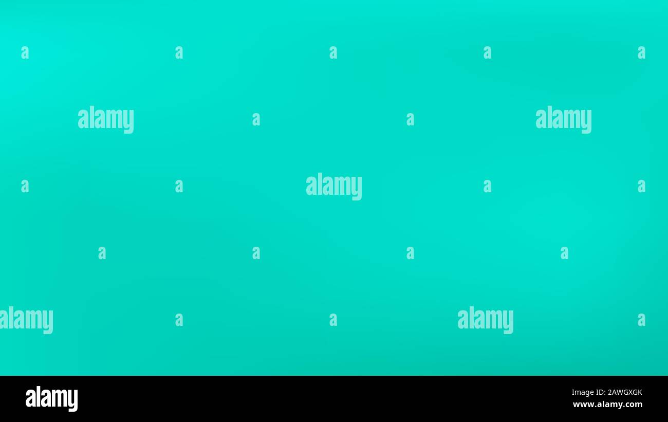 Acquamarina colorata sfumatura astratta sfondo. Texture minima. Illustrazione vettoriale a colori semplice da modificare. Fantasia trendy recente. Pura banne Illustrazione Vettoriale