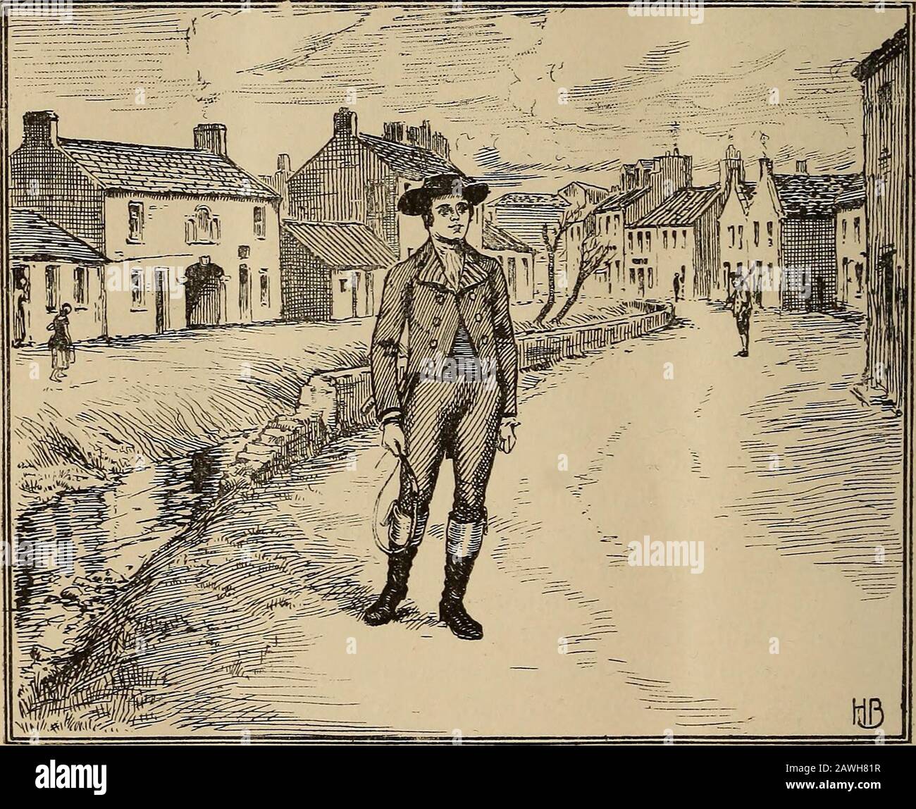 Brucia a Galston ed Ecclefechan . 1828. 34 Burns a Ecclefechan, uscì a guardare, e vide un uomo con stivali sopra, come un comò contadino, camminando lungo il villaggio sul lato opposto del bruco. Questo era tutto il rapporto che questi due uomini avevano mai avuto: Erano veryarosly coevals. Conoscevo Robert Burns, e conoscevo mio padre; yetwere voi per chiedermi che aveva la maggiore facoltà naturale, forse ho messo in pausa prima di rispondere! Burns aveva un'istruzione infinitelyguthre ; mio padre era molto sano : inoltre, l'unico uomo wasa di espressione musicale, e l'altro completamente un uomo d'azione, anche con spee Foto Stock
