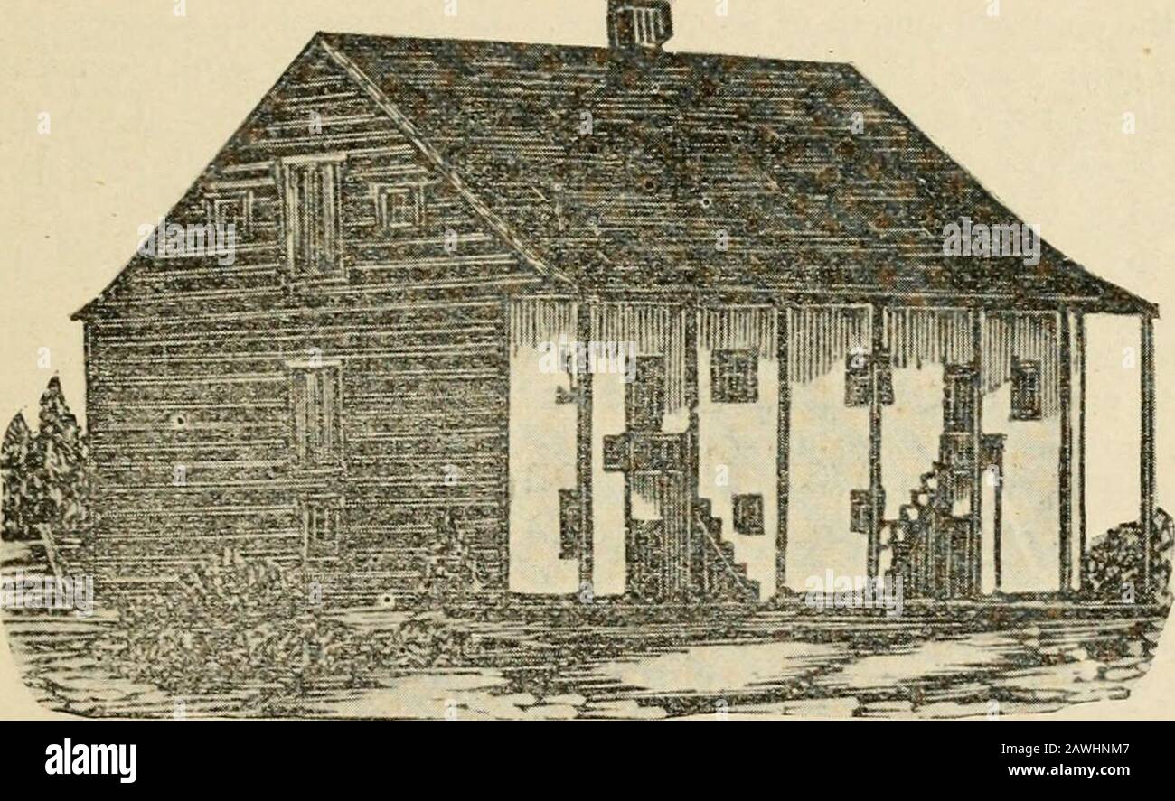 Storia Di Piccoli Nove Partner, del Nord Est, e Pine Plains, New York, Duchess [!] contea . tumulo come quando messo in su, e thesaw polvere dai vecchi tronchi aveva il forte, pitching odore di cutpine fresco. I tronchi erano lunghi da venti a sessanta piedi, e gli alberi da cui furono fatti avevano circa settanta anni secondo il racconto degli anelli, ciascun anello indicando una crescita annuale. Un brick takenfrom the camino marmellata aveva lo stampo timbro, 1728. Si ritiene che thisbrick sia stato fatto in Olanda e importato con altri dal olandese settlerson il Hudson e utilizzato per gli edifici. La data Foto Stock