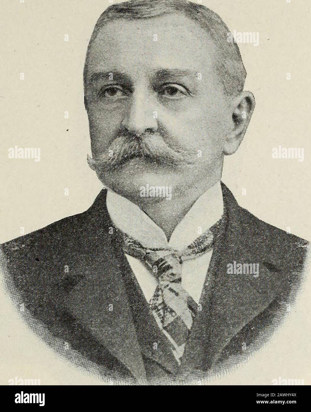 Gli annali biografici dell'Ohio, un manuale del governo e delle istituzioni dello stato dell'Ohio. E frequentando l'Ohio Wesleyan University. Dopo aver lasciato l'università, egli è stato impegnato nel commercio di legname di latifoglie a Sunbury, facendo la sua entrata in politicalargomenti come Township Clerk nella sua città natale, un ufficio a cui è stato electedFour termini in successione. Fu eletto registratore della contea del Delaware nel 1885, mentre in questo ufficio divenne interessato ai campi petroliferi dell'Ohio nordoccidentale, a whichbranch di industria e di investimento che da allora ha dato la sua attenzione. Divenne aresidente di L. Foto Stock