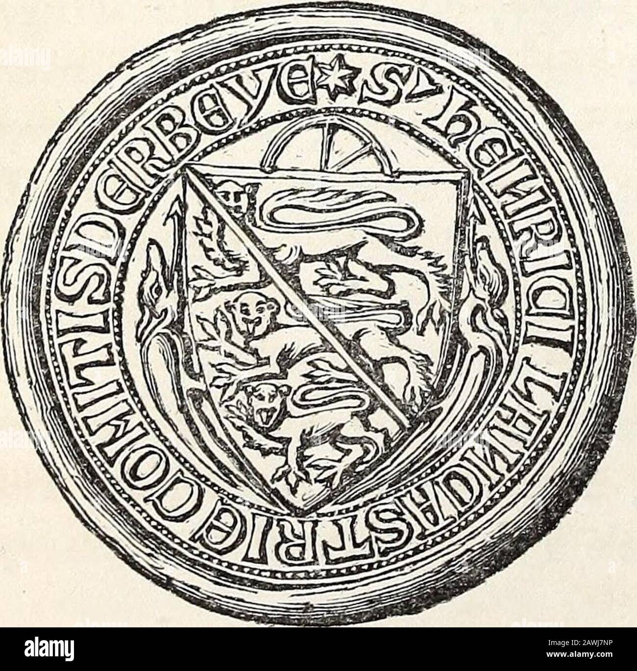 Collezioni archeologiche del Sussex relative alla storia e antichità della contea . MUSEO DI CHICHESTER. 1853. 333 pesciolino, nell'isola di Gottland, nel Baltico. Essi comprendono sei, rge guarnizioni di ottone di corporazioni antiche esistenti in quella città, whichas un luogo di ampio commercio in epoca medievale. Il settimo, piccolo sigillo personale di argento, essendo quello di Fratel Gerard ofottland, dell'ordine Domenicano, è stato accidentalmente ottenuto in inandia da un commerciante di Wisby, che lo ha ricevuto in parte per un ottavo di rame. Questi sigilli sono descritti e figurati, Arch,mm. Vol. xii, p. 256.- il Rev. F. Spu Foto Stock