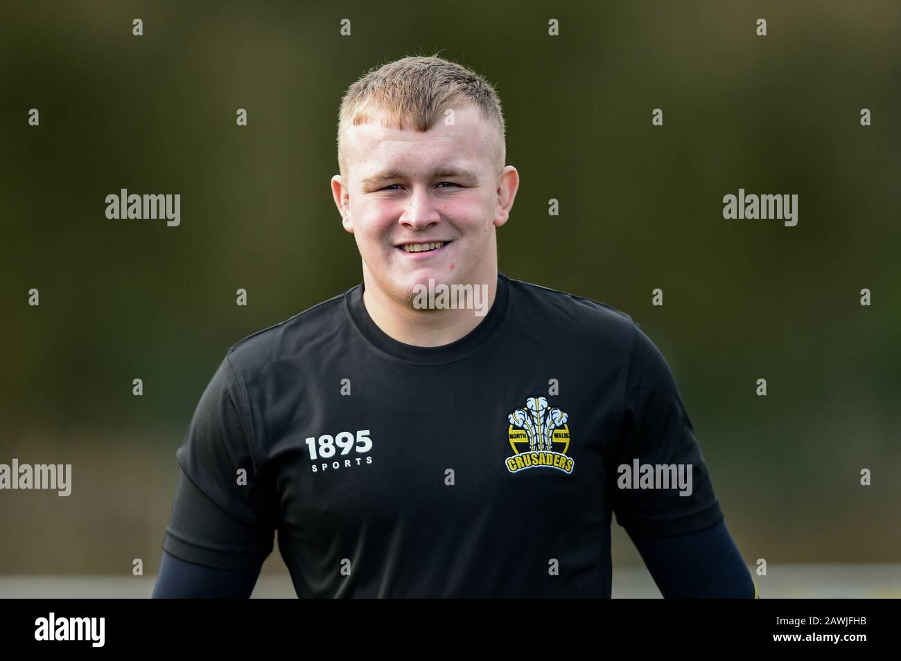 7th Febbraio 2020, Rochdale Mayfield Rugby Club, Rochdale, Inghilterra; Coral Challenge Cup, Rochdale Mayfield / Galles Del Nord Crociati : Brad Billsborough Foto Stock