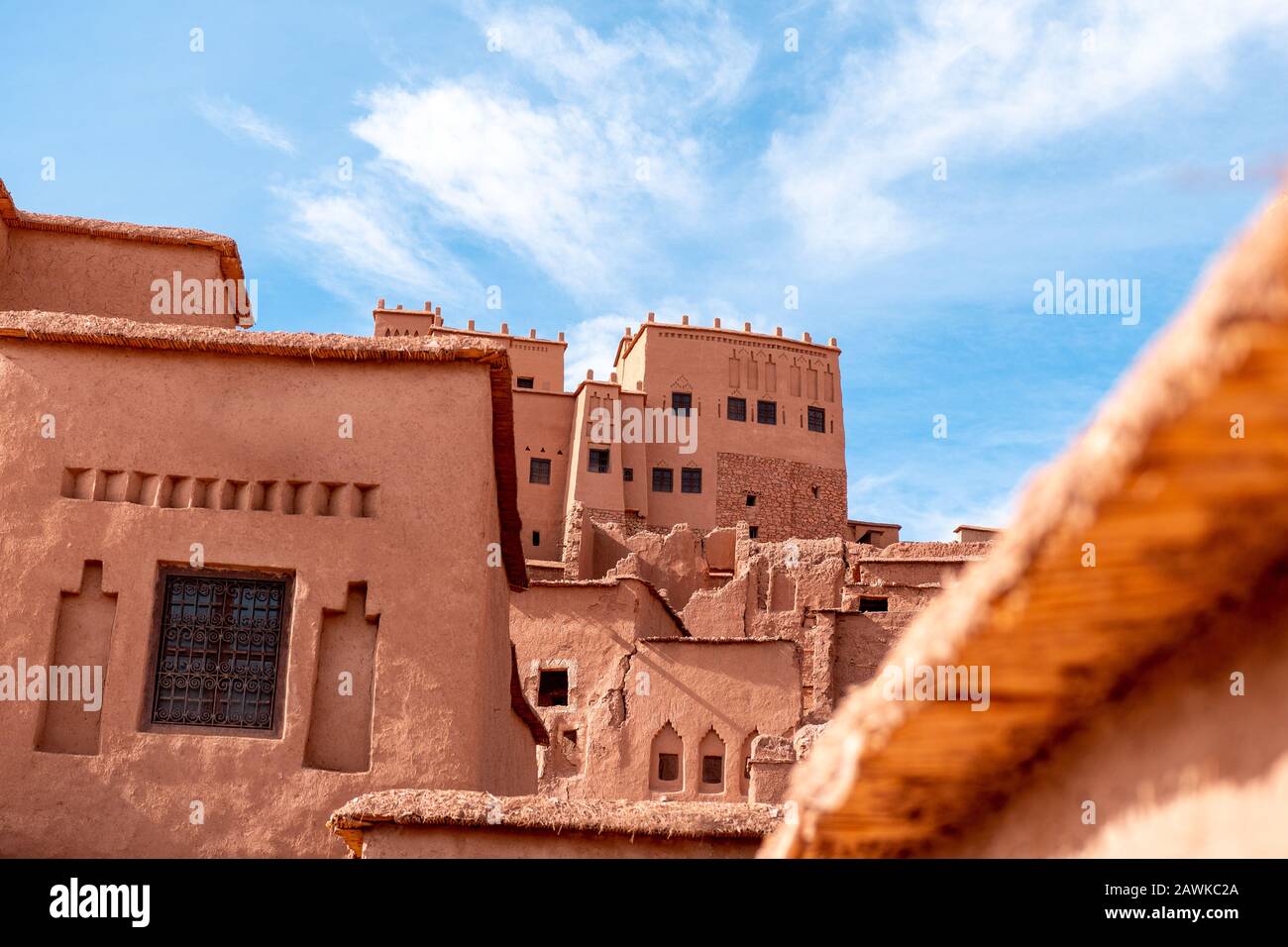 Castello Kasbah Ait ben Haddou in Marocco, Africa Foto Stock