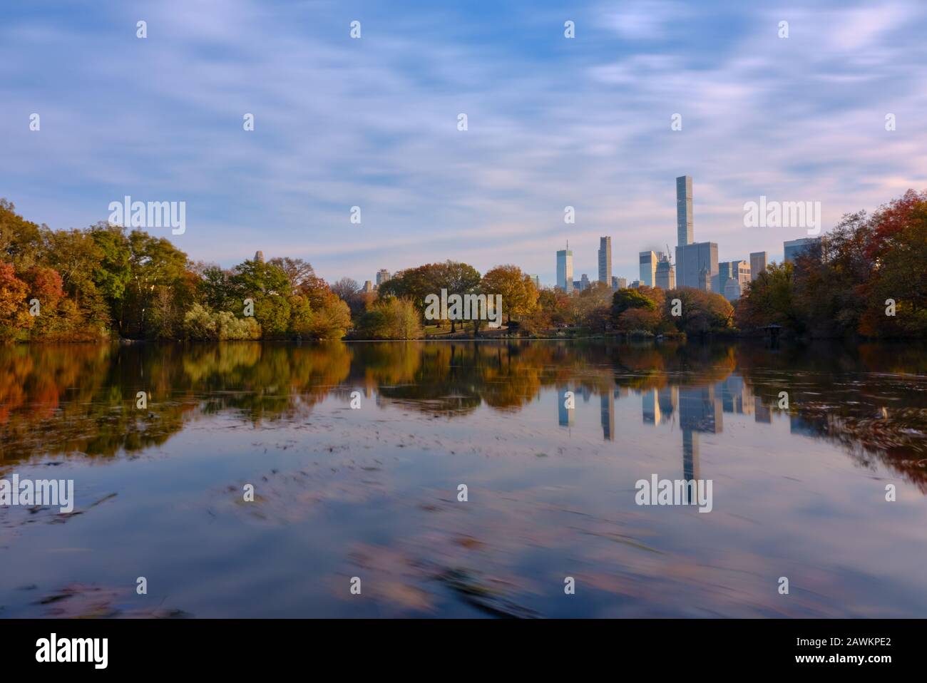 Central Park in autunno Foto Stock