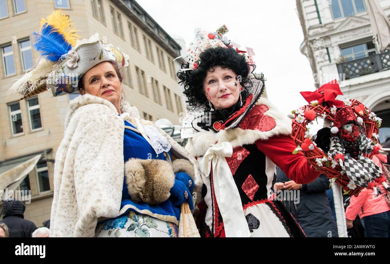 Carnevale veneziano in Amburgo Foto stock Alamy