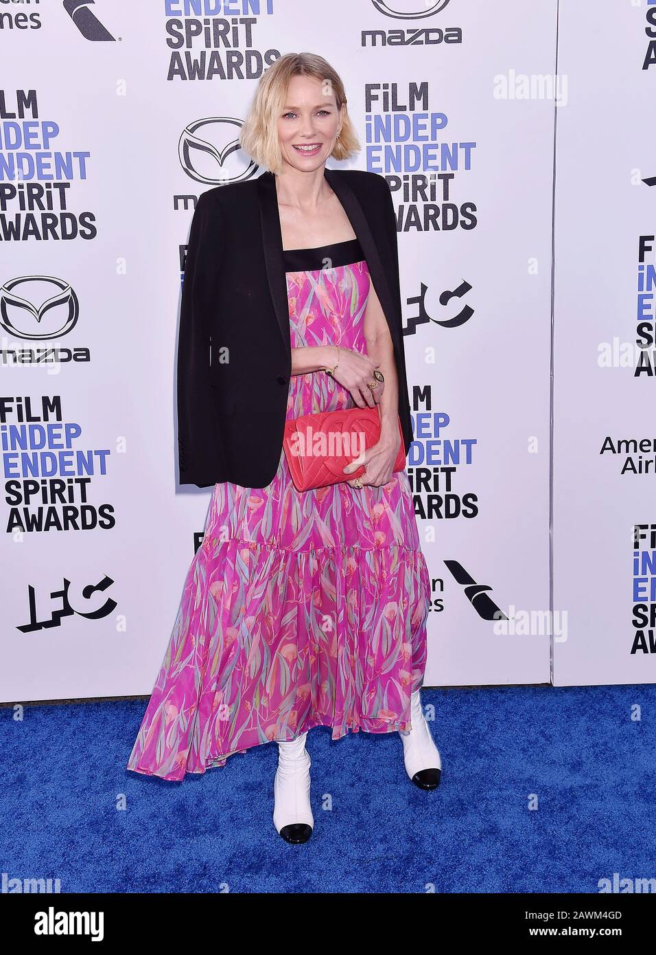 Santa MONICA, CA - 08 FEBBRAIO: Naomi Watts partecipa al 2020 Film Independent Spirit Awards On the Beach il 08 febbraio 2020 a Santa Monica, California. Foto Stock