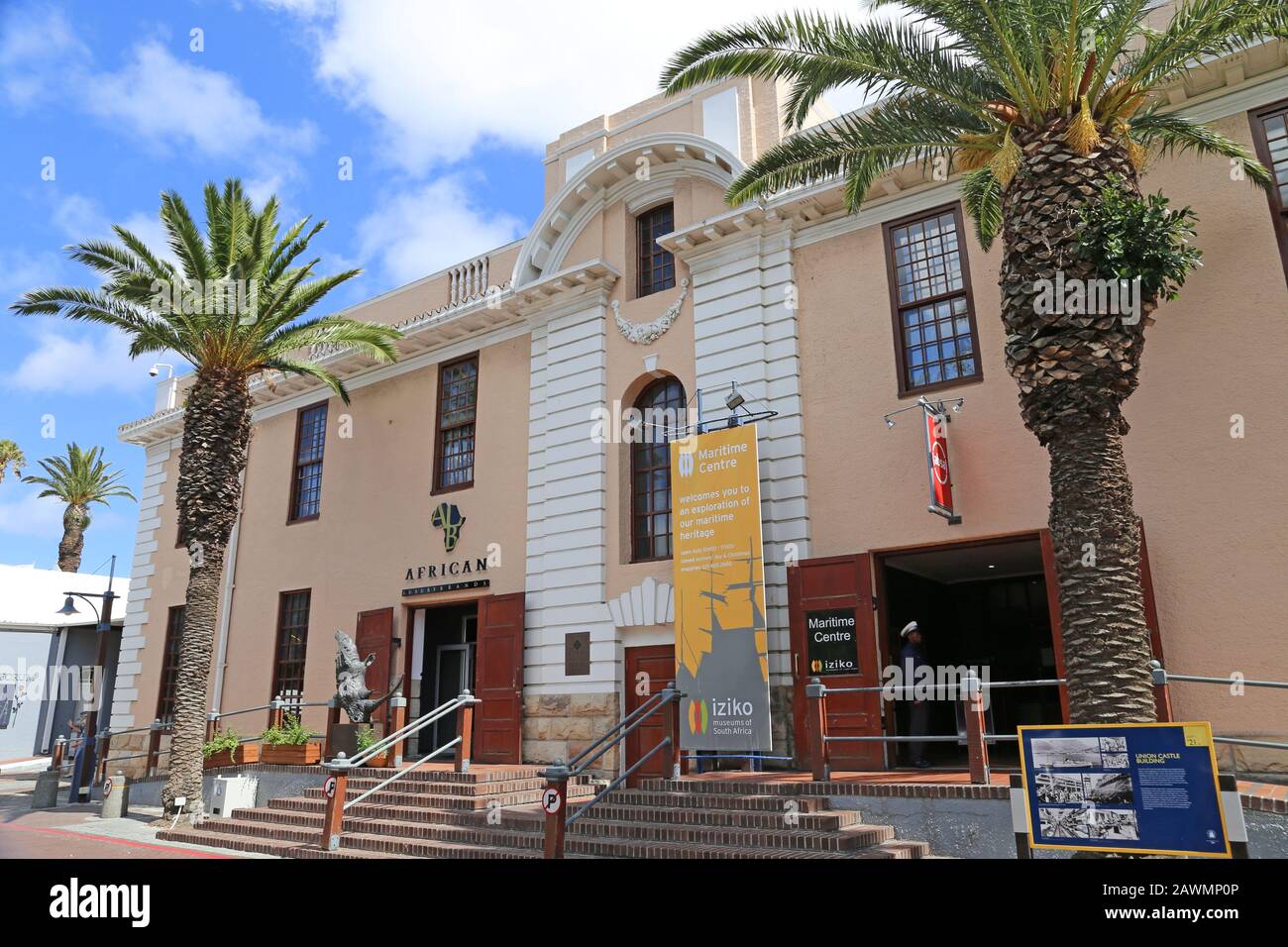 Iziko Maritime Center, Union Castle Building, V&A (Victoria And Alfred) Waterfront, Città Del Capo, Table Bay, Western Cape Province, Sud Africa, Africa Foto Stock