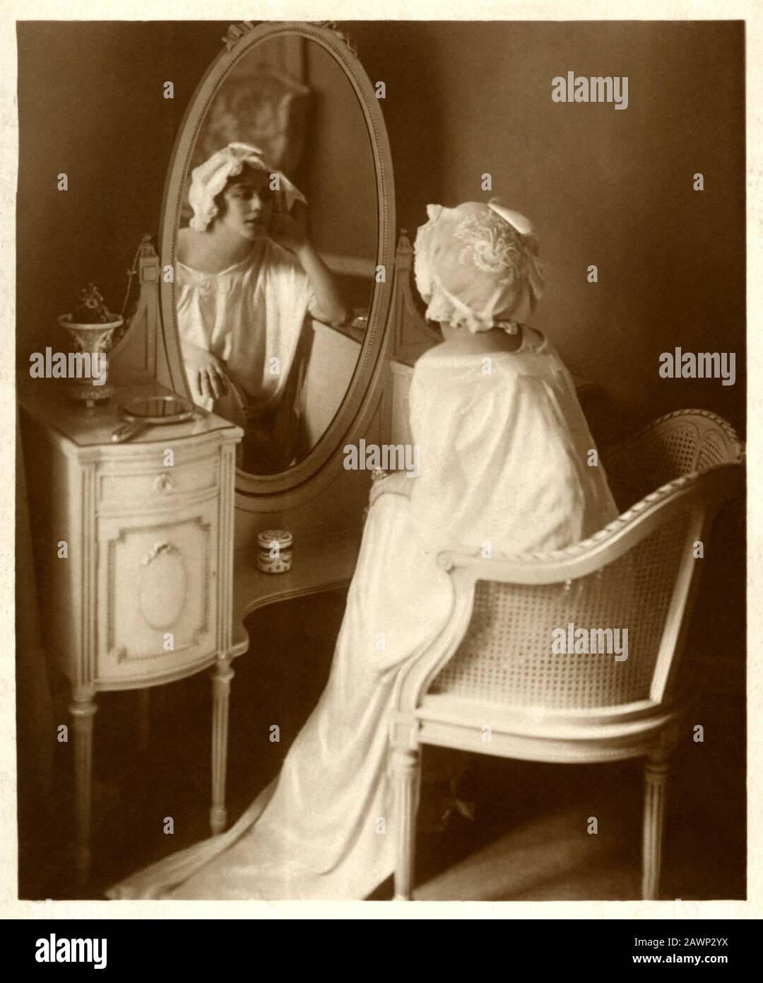 1920 ca. , Germania : l'attrice muta tedesca MARIA ORSKA ( 1893 - 1930 ), foto di A. Binder . A Berlino, Opera Di Maria Orska Foto Stock