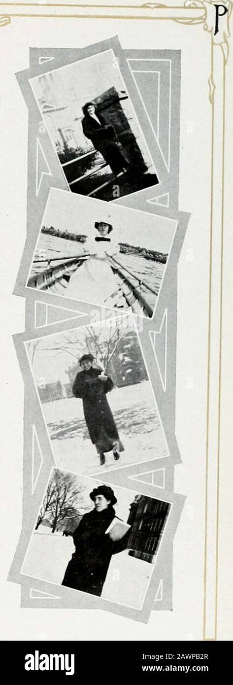 Eliminare i detriti . IETTA SOPHL, Lafayette, Ind. Henrietta.B. Club Delle Ragazze Di S. Purdue (2) (4). Con un anno di Wisconsin a suo merito, Henrietta ha trascorso un anno atPurdue, ha guardato la situazione oltre, ha deciso che la moderna maestà con-sisti nel lavoro e si è laureato dall'università, incidentalmente, insegnando i gradi primari delle scuole Del Lato occidentale BARTON, BESSIE HELEN, Lafayette. M2- OXBetty. B. S. Philalethean, Critico. Censura, Presidente. Purdue Girls Chib - Vice-Presidente, Tesoriere. Drammaticità. I suoi talenti sono molti e vari. Il Basamento Gantt testifyto la sua abilità come imitatore an Foto Stock