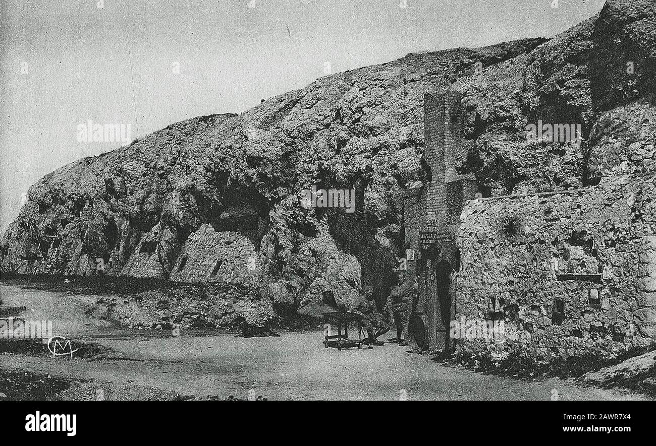 Fort de Vaux 8 au 9 juin 1916. Foto Stock