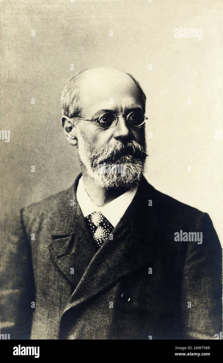 Karl KAUTSKY ( 1854 - 1938 ) marxista, teorista e leader socialista tedesco, autore del programma Erfurt , fondatore di Socialdemocratici Foto Stock