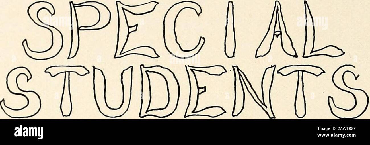Liber brunensis . Junior CIRCUS. I THC DEAW j HOURS Mo7i.TuesThura.Pi Nome George Augustus Adams &lt;^ A 0 Nathan Butler Akerman Ernest Balmforth Louis deBlois Bartlett a K e Zue Sun Bien Lionel Moise Bishop B©n Henry Dewees Cady Antonio Colas, Michael Francis Coyne Charles Miller Franklin Frederick Richmond Gleason Ato Everett Doane Higgins George Rogers Hill ^^K Richard Grant Hooper Herbert Porter Jarvis A 0 Harold Leslie Kohler Ake George Henry Mcgurty K Charles Clarence Maxson Ake Lsaac Dwight Miner Walter Partington ^Fa William Theodore Pierce A A Max Olney Pinkham ^ 2 K. Foto Stock
